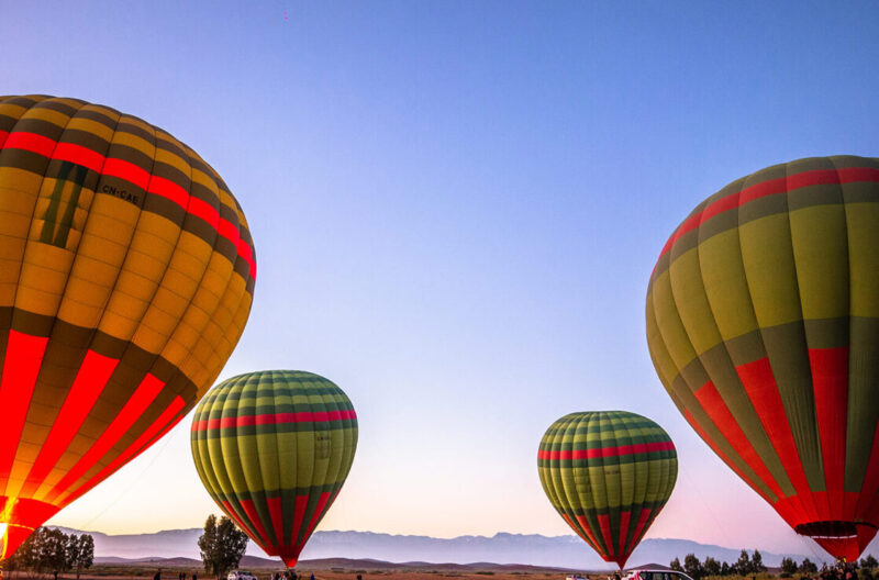 Dawn Flight in a Hot Air Balloon with Ciel d'Afrique
